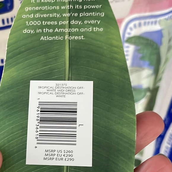 Farm Rio Floral Parrot Print Maxi Dress - Picture 6 of 8